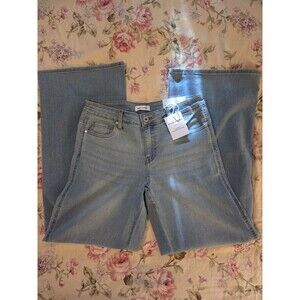 Stitch & Style Wide Leg Jeans Light Wash Size 7/27 New With Tags